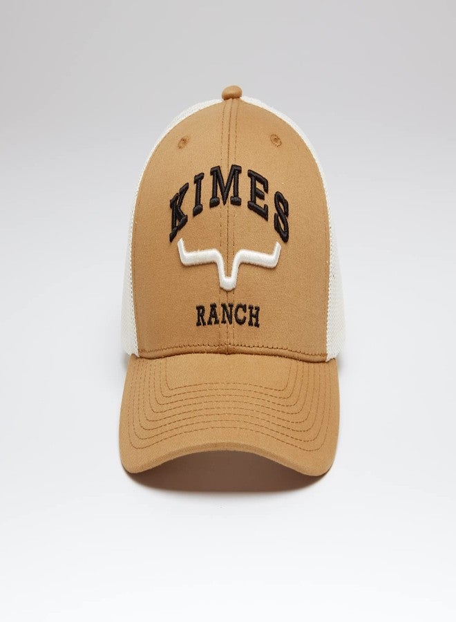 Kimes Ranch Adjustable Snapback Hat Since 2009 Trucker/Work were Brown - Image 2